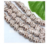 Howlite Stone Skull Beads 10*12mm DIY Loose Carved for Jewelry Making
