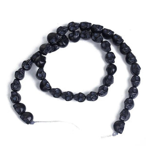 Howlite Stone Skull Beads 10*12mm DIY Loose Carved for Jewelry Making