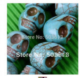 Howlite Stone Skull Beads 10*12mm DIY Loose Carved for Jewelry Making