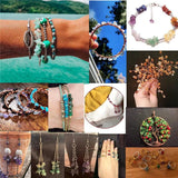200-240Pcs Natural Stone Beads Mix for Jewelry Making