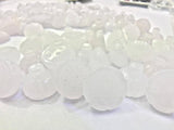 2pcs 16mm Jades Seedpods Flower Beads DIY Necklace Pendants