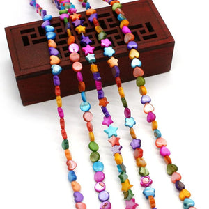 Shell Love Pearl Star Round DIY Jewelry Kit