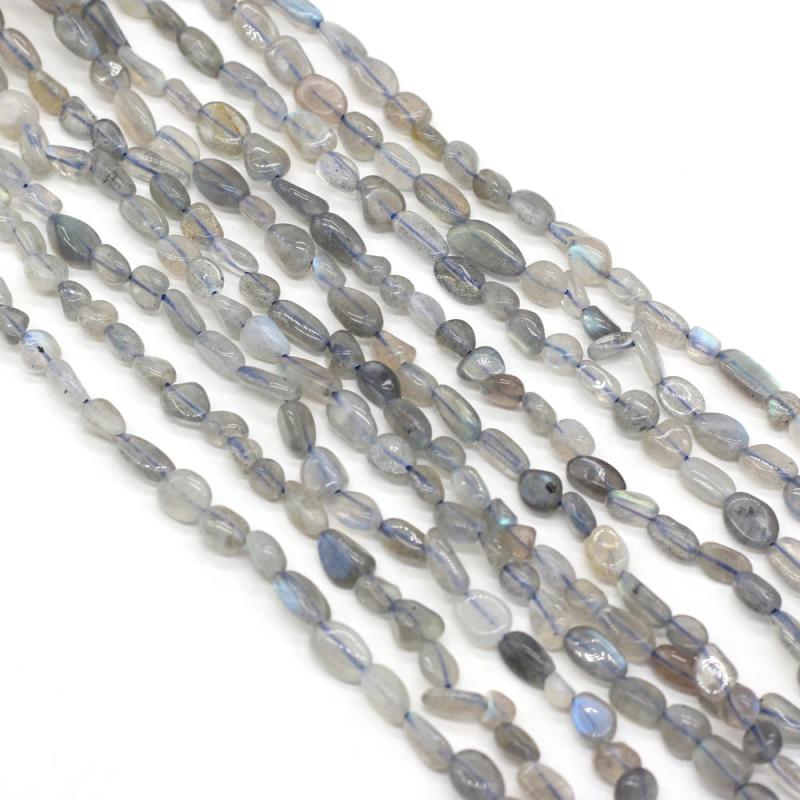 Labradorite Natural Gem Stone Beads 14'' for Jewelry Making DIY