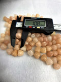 4pcs Pink Aventurines Flower Beads Jewelry Making DIY Necklace