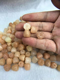 4pcs Pink Aventurines Flower Beads Jewelry Making DIY Necklace
