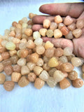 4pcs Pink Aventurines Flower Beads Jewelry Making DIY Necklace