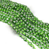 Multicolor Evil Eye Beads Lampwork Glass DIY Bracelet Necklace Accessories