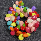 Synthetic Turquoise Beads Drop-shaped for DIY Jewelry Making