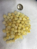 4pcs 10mm Yellow Jades Flower Beads for Jewelry Making DIY Necklace