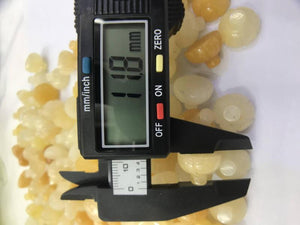 2pcs 16mm Yellow Jades Seedpods Flower Beads DIY Necklace Pendants