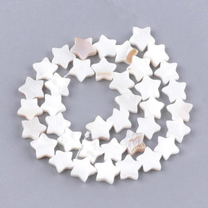 Shell Bead Round Star Heart Loose Beads for Bracelet Jewelry Making