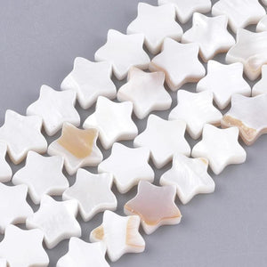 Shell Bead Round Star Heart Loose Beads for Bracelet Jewelry Making