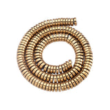 191Pcs Hematite Heishi Beads Round Spacer Charms DIY Bracelet Jewelry