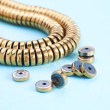 191Pcs Hematite Heishi Beads Round Spacer Charms DIY Bracelet Jewelry