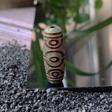 1PC 30mm Ten Eyes Vintage Natural Tibetan Dzi Agates Beads Buddha Jewelry