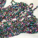 Vintage Nepal Indian Tibetan Style Irregular Howlite Chip Beads