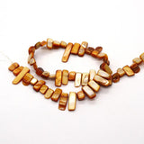 Natural Shell Flat Beads Dyed Spacer DIY Jewelry