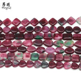 AngQi Tourmaline Stone Beads for Jewelry Making DIY
