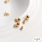 14K Solid Hanging Bead DIY Bracelet Anklet Accessory Material