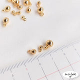 14K Solid Hanging Bead DIY Bracelet Anklet Accessory Material