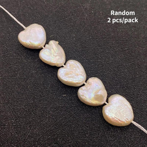 AA Baroque Freshwater Pearl Heart Beads DIY Jewelry Making