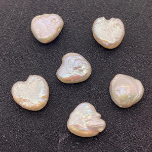 AA Baroque Freshwater Pearl Heart Beads DIY Jewelry Making