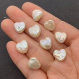 AA Baroque Freshwater Pearl Heart Beads DIY Jewelry Making