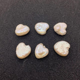 AA Baroque Freshwater Pearl Heart Beads DIY Jewelry Making