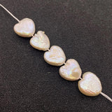 AA Baroque Freshwater Pearl Heart Beads DIY Jewelry Making