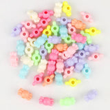Acrylic Candy Beads Round 3mm Holes Loose Spacer Diy Jewelry Making Crafts