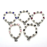 Natural Pearl Zinc Bead Bracelet for Jewelry Making