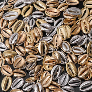 100PCS 4MM Shell Spacer Beads For Jewelry Making DIY Supplies