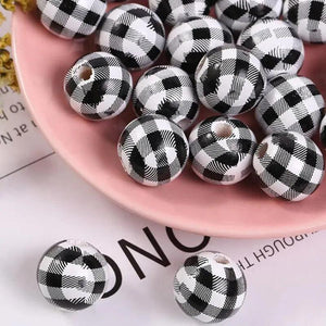 DIY Wood Beads 16MM Jewelry Accessory Bead 20 piece