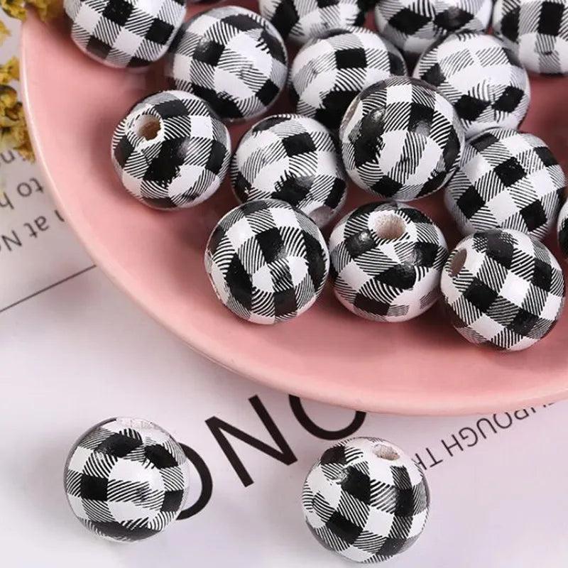 DIY Wood Beads 16MM Jewelry Accessory Bead 20 piece