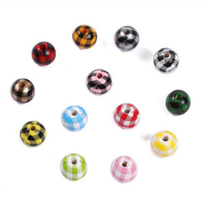 DIY Wood Beads 16MM Jewelry Accessory Bead 20 piece