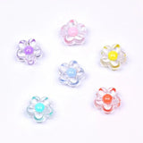 12MM Clear Acrylic Beads Mix DIY Loose Flower Accessory 100 Pieces