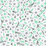 100pcs 6mm Acrylic Letter Beads Mixed Alphabet for Jewelry Making
