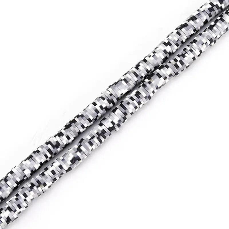 5-6mm Polymer Clay Heishi Disc Spacer Beads for DIY Jewelry Making