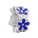 10pcs Daisy Beaded Enamel Flower Beads Lucky Charm DIY Jewelry
