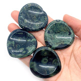 1pc Agate Stone Cabochons Heart-shaped 40x40x6mm
