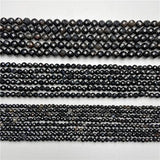 Faceted Round Agates Bead for Bracelet Necklace Making