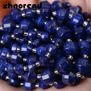 Lapis Lazuli Stone Beads Olive Shape Spacer Beads DIY Jewelry Making 6 8 10mm
