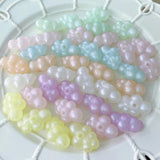 10 PCS Acrylic Clouds Beads DIY Jewelry Accessories Pendant