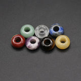 7pcs Natural Agates Stone Beads for DIY Jewelry Making