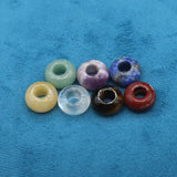 7pcs Natural Agates Stone Beads for DIY Jewelry Making