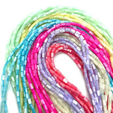 Natural Seawater Shell Cylindrical Beads for Jewelry