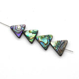 Abalone Shell Triangle Beads DIY Jewelry Making