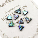 Abalone Shell Triangle Beads DIY Jewelry Making