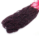 Red Garnet Round Beads 2-4 MM for Jewelry DIY