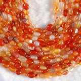 Natural Irregular Carnelian Stone Beads for DIY Bracelet Making